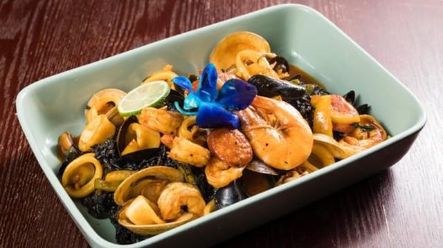 Black Paella.