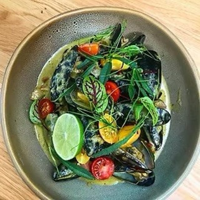 Mussels.