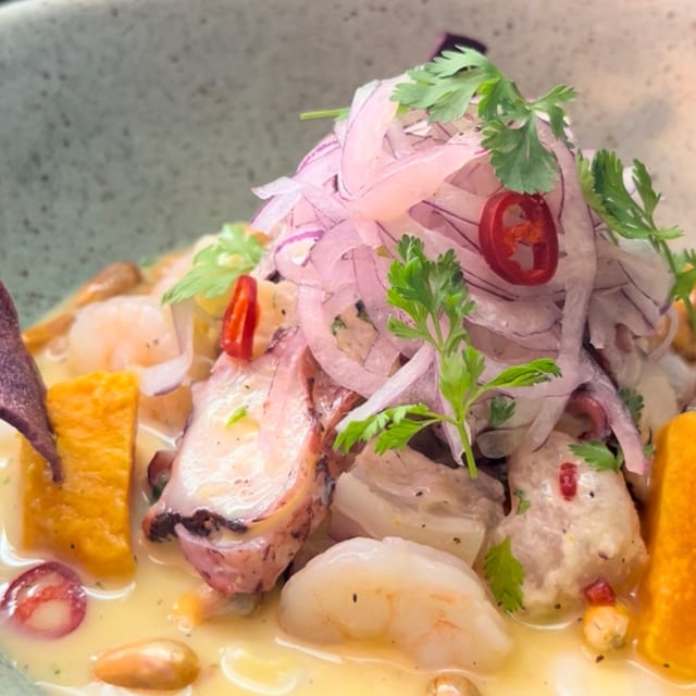 Ceviche Mixto.